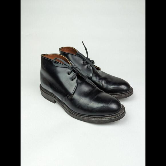 RED WING HERITAGE Men's Sz US 8 Caverly Black Leather Chukka Boots 9096 DISCONTD - Picture 1 of 10